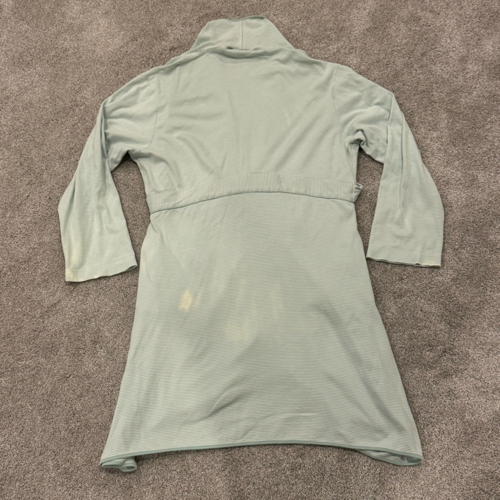 LAKE Pima Robe in Classic Green size large - Picture 4 of 9